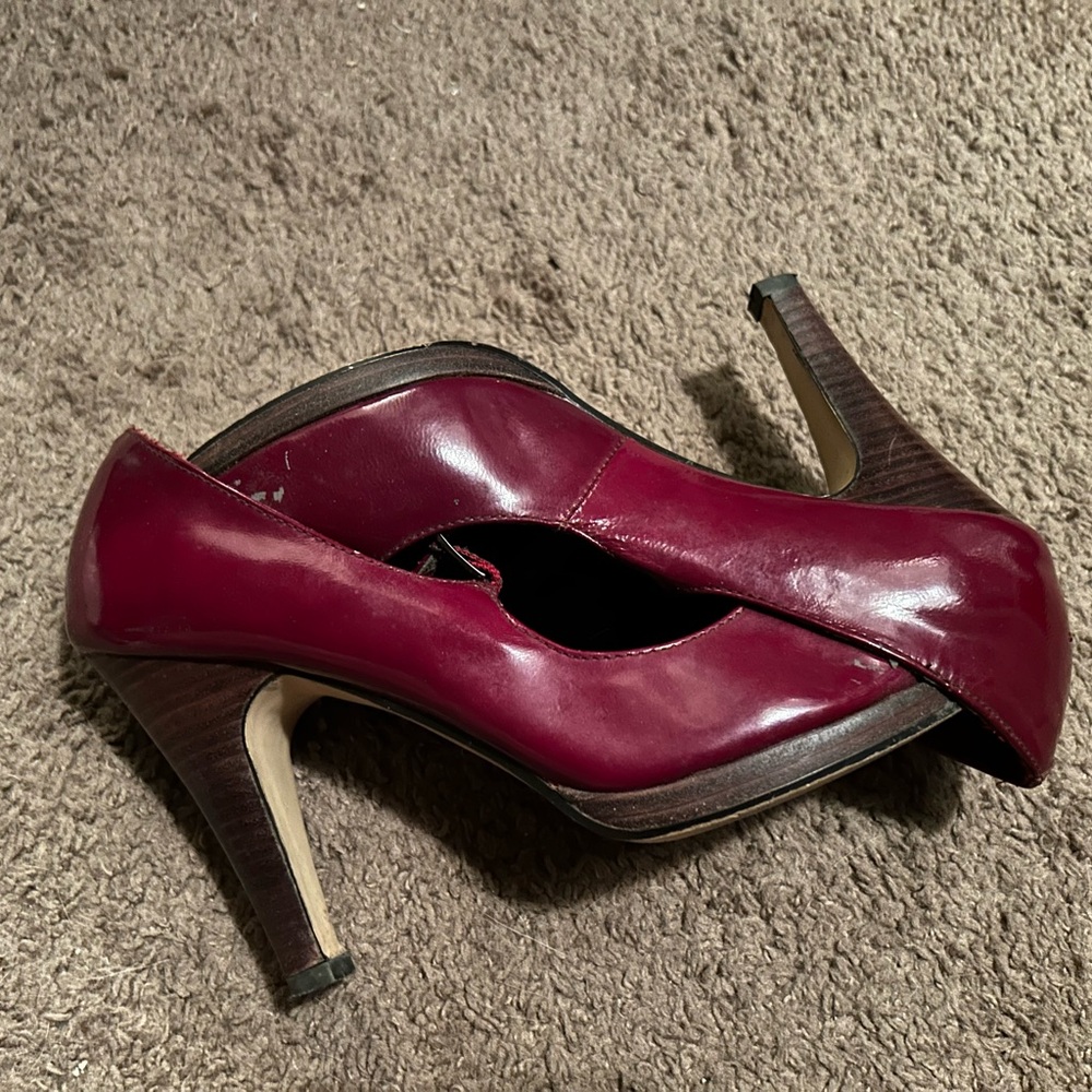 Red Pinet heels.